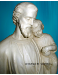 Saint Joseph et l'Enfant-Jésus - 47 cm