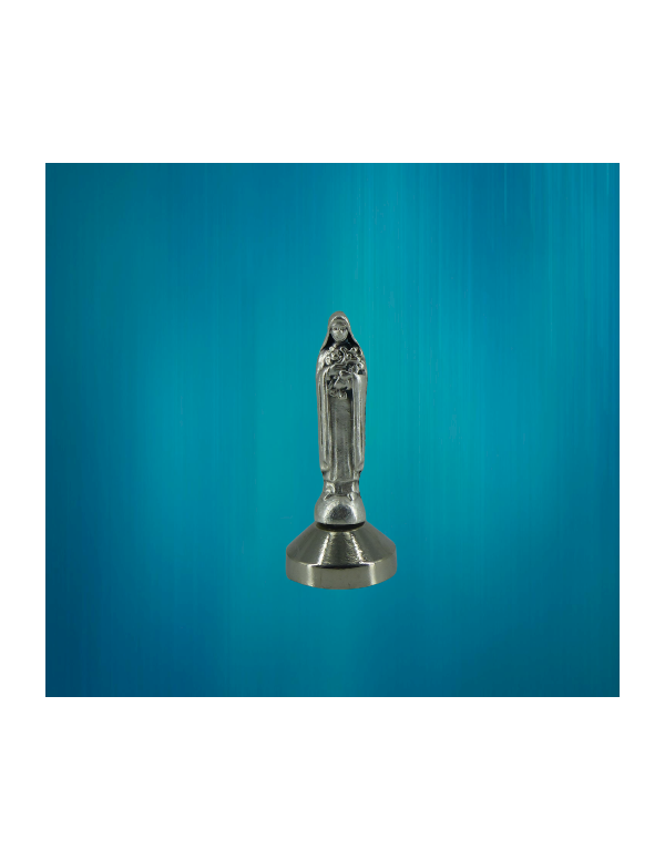 Petite statue en métal de sainte Thérèse de l'Enfant-Jésus