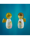 Little wooden guardian angel - boy or girl