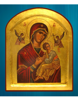 Véritable icône Byzantine de Notre-Dame du Perpétuel Secours.