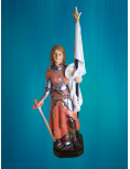 Statue de sainte Jeanne d'Arc - 20 cm