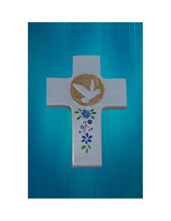 Croix enfantine Saint-Esprit