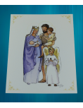 La Sainte Famille accueille le nouveau baptisé - Carte