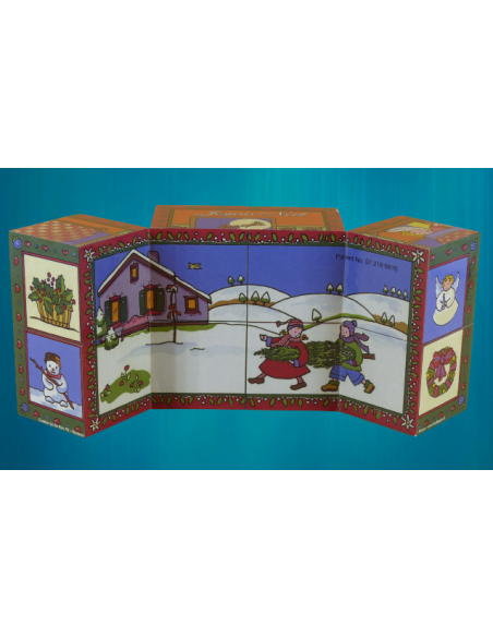 Cube multifacettes de Noël