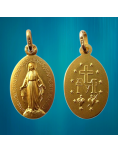 Médaille Miraculeuse en plaqué or