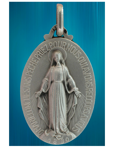 Médaille miraculeuse en argent 925/1000