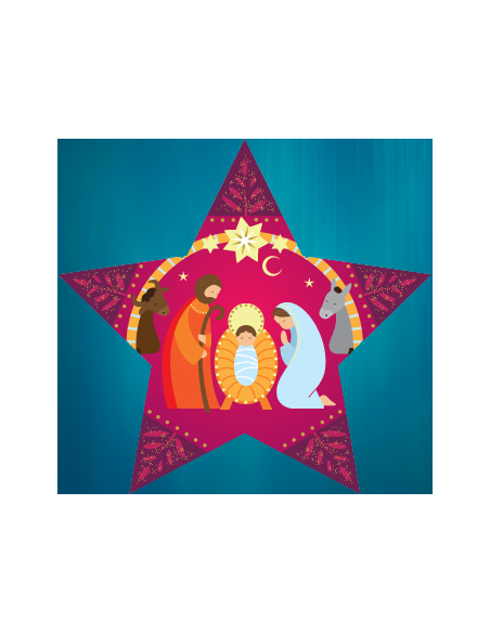 Etoile de Noël - Sainte Famille