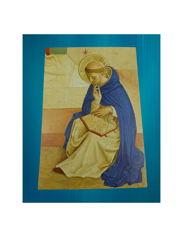 Saint Dominique de Fra Angelico (1387-1455). Musée San Marco de Florence