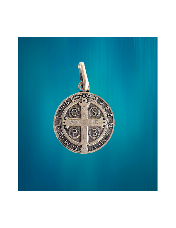 Médaille Saint Benoît en métal