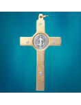 Pendentif croix de saint Benoît