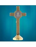 Petite croix sur socle de Saint Benoît