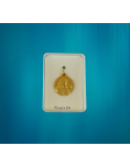 Médaille Vierge et l'Enfant - plaqué or