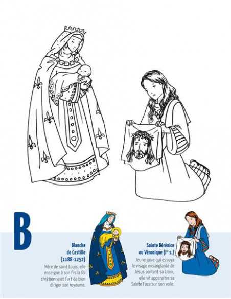 Coloriage - Les saints patrons