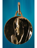 Médaille de la Vierge - plaqué or