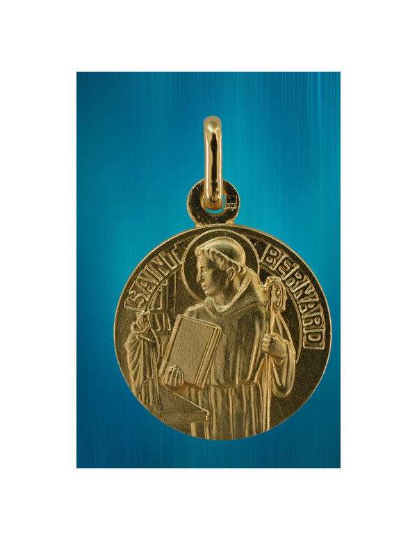 Médaille Saint patron en argent ou plaqué or
