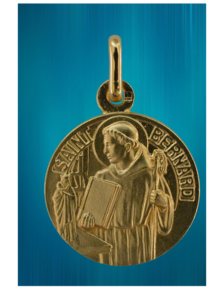Médaille Saint patron en argent ou plaqué or