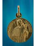 Médaille Saint patron en argent ou plaqué or