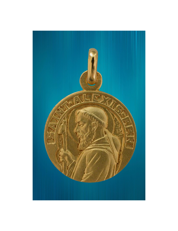 Médaille Saint patron en argent ou plaqué or