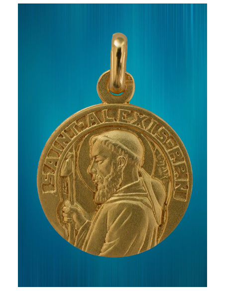 Médaille Saint patron en argent ou plaqué or