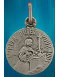 Médaille Sainte Rita stellargent