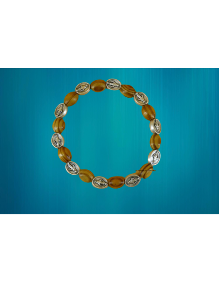 Joli bracelet-dizainier de la Vierge miraculeuse