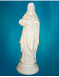 Magnifique statue du Sacré-Cœur de Jésus en plâtre